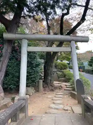 富士淺間神社の鳥居