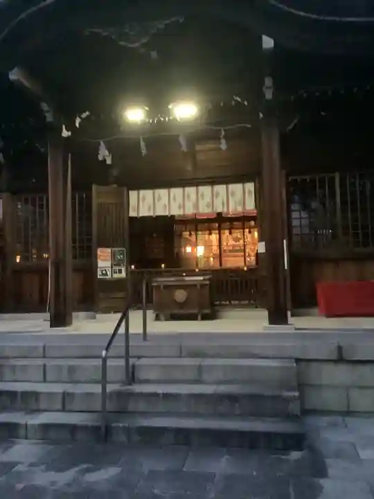 溝旗神社(肇國神社)の本殿・本堂