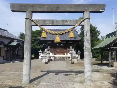 天竹神社の鳥居