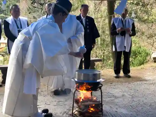 毛津神社のお祭り