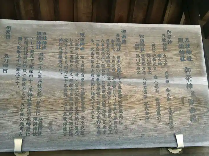 五社神社 諏訪神社(静岡県)