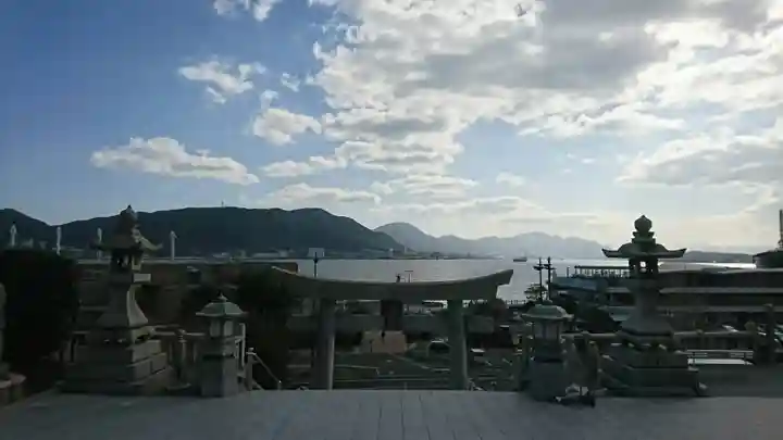 亀山八幡宮の鳥居