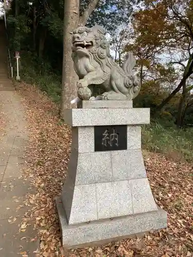 城山神社の狛犬