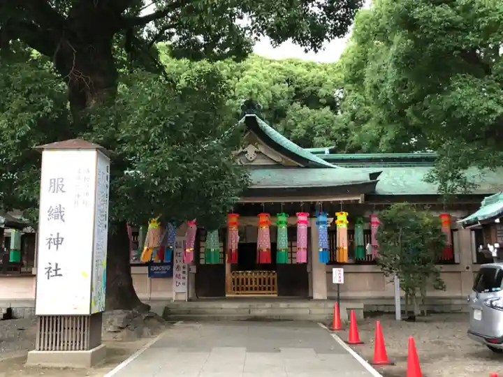 服織神社(真清田神社境内社)の本殿・本堂