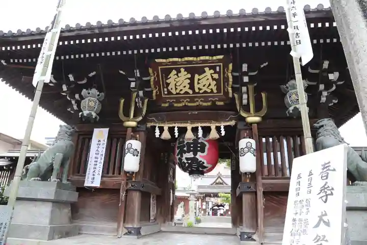 櫛田神社の山門・神門