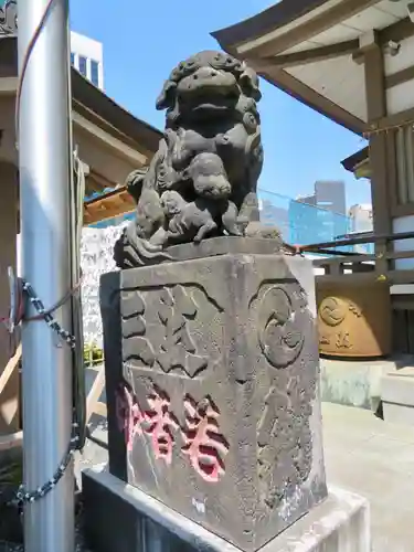 御穂鹿嶋神社の狛犬
