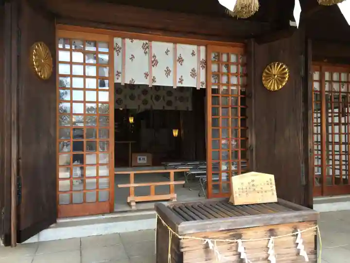 茨城縣護國神社の本殿・本堂