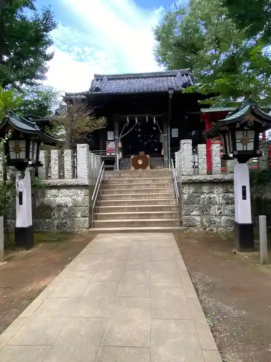 千束八幡神社の鳥居