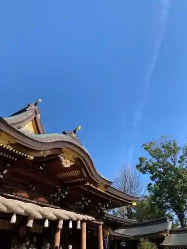 寒川神社の本殿・本堂
