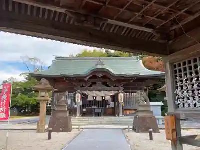 賣豆紀神社の本殿・本堂