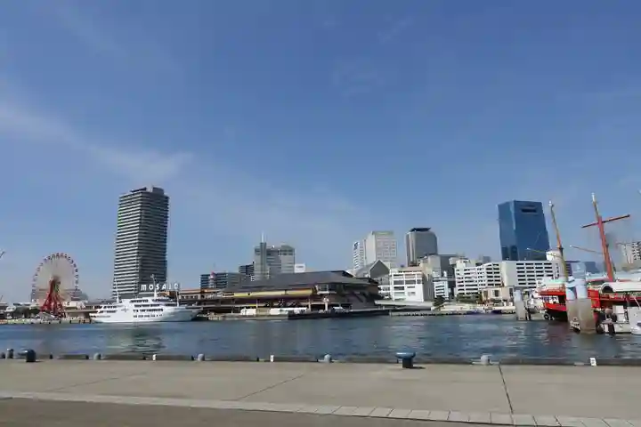 メリケン地蔵尊の景色