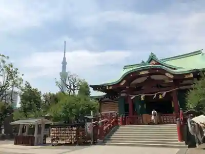 亀戸天神社の本殿・本堂