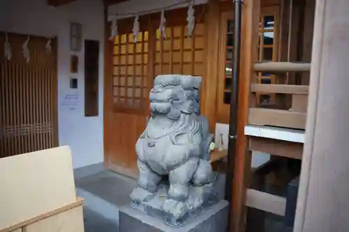 小網神社の狛犬