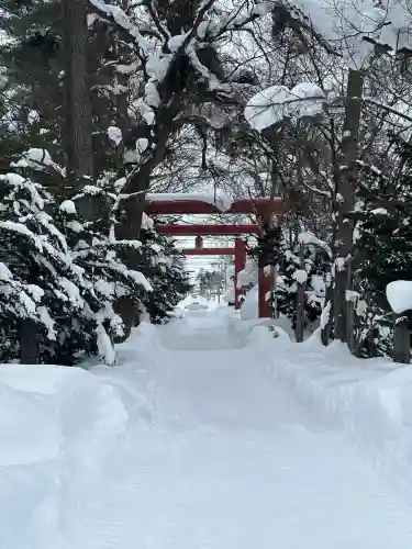 永山神社の景色