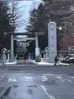 帯廣神社の鳥居