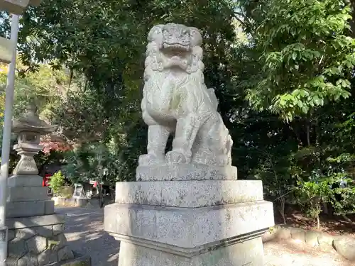 不乗森神社の狛犬
