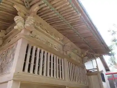 海南刀切神社の本殿・本堂