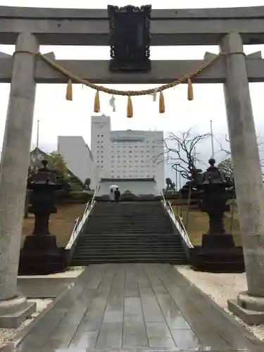 佐佳枝廼社の鳥居