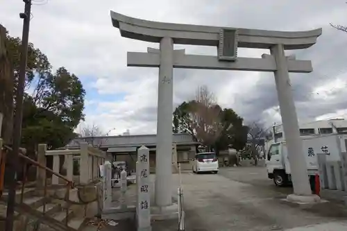 兵庫住吉神社の鳥居