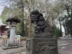 世田谷八幡宮の狛犬