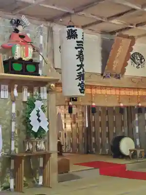三春大神宮の本殿・本堂