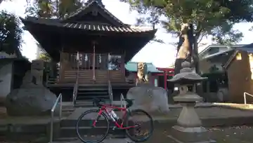 蓮沼氷川神社の本殿・本堂