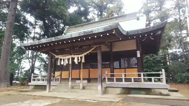 下鶴馬氷川神社の本殿・本堂