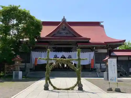 釧路一之宮 厳島神社の本殿・本堂