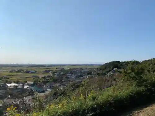 鏡峯神社の景色