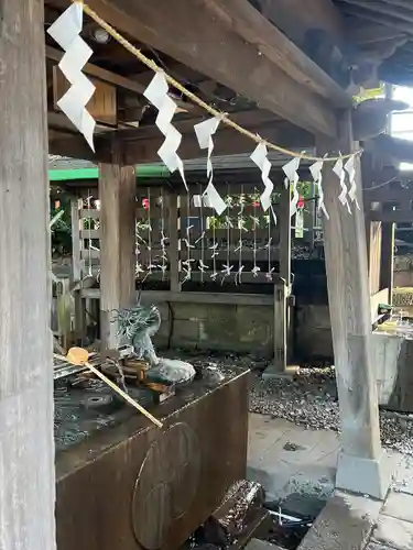 川越氷川神社の手水