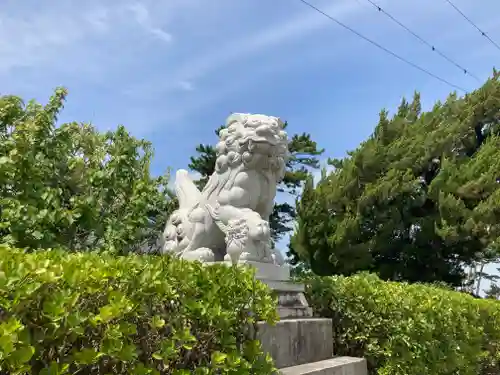 森戸大明神（森戸神社）の狛犬