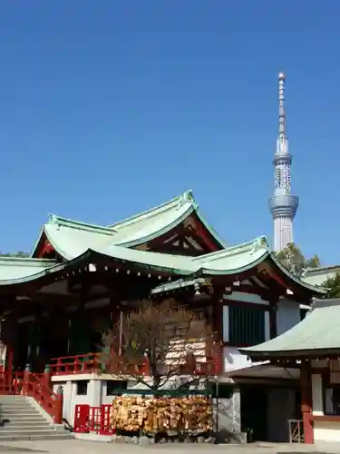 亀戸天神社の本殿・本堂