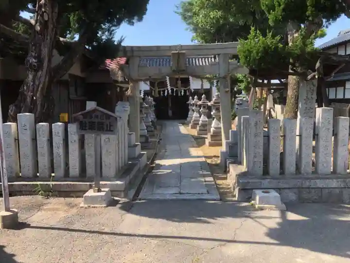 波多神社の鳥居