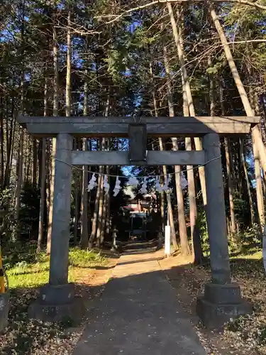 神明神社の鳥居