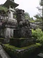 古峯神社の狛犬