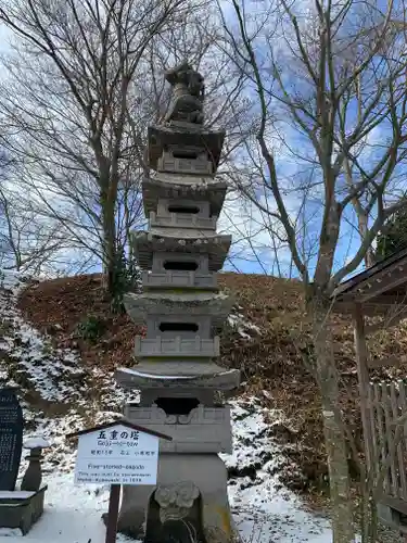 石都々古和気神社の塔