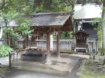 井草八幡宮の手水舎