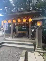 検見川神社の手水