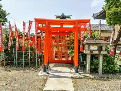 秋葉三尺坊大士 大士堂(秋葉教会)の鳥居