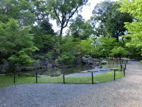 長岡天満宮の庭園