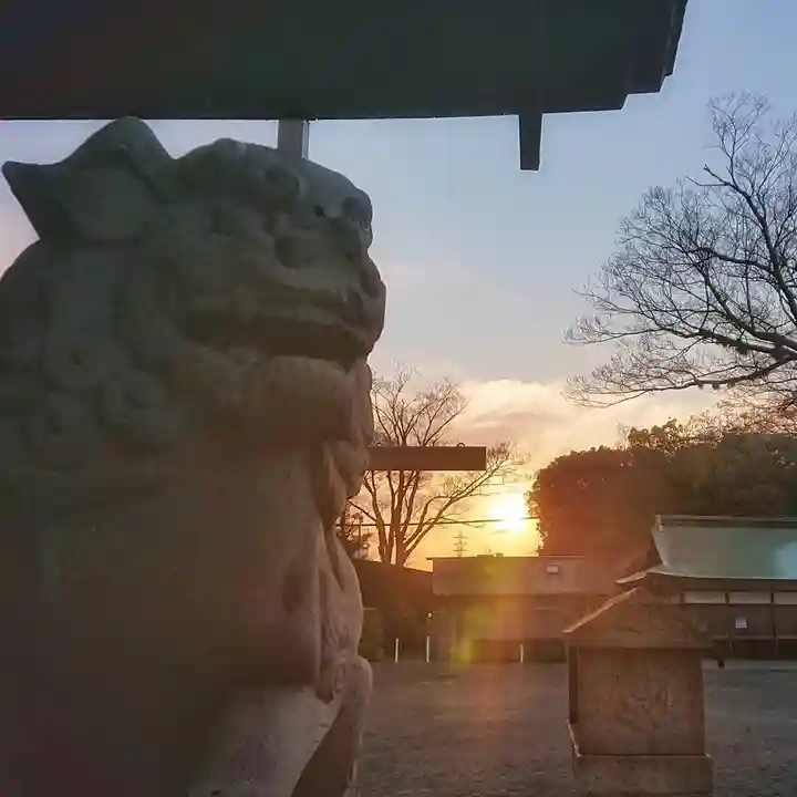 尾張大國霊神社(国府宮)の狛犬