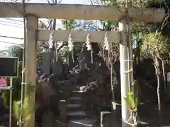 大川町氷川神社の鳥居