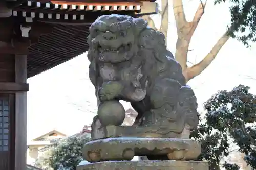 熊野福藏神社の狛犬