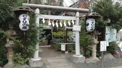 川越熊野神社の鳥居