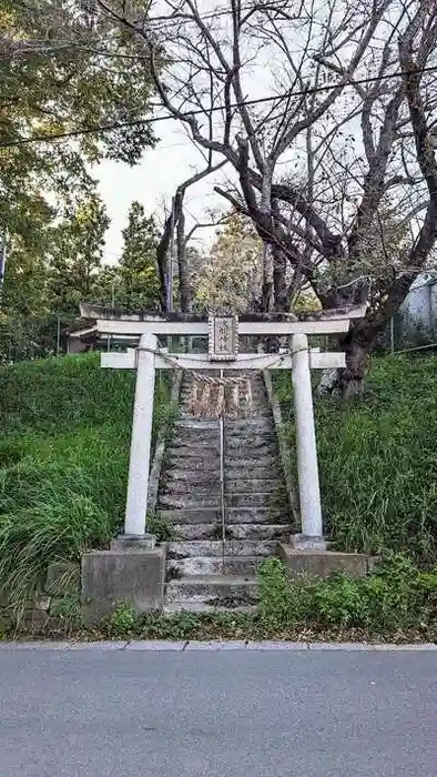 米本浅間神社の鳥居