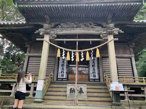 稲取八幡神社の本殿・本堂