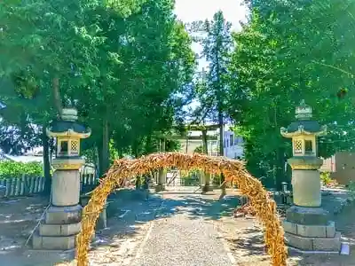 東條八幡社の鳥居