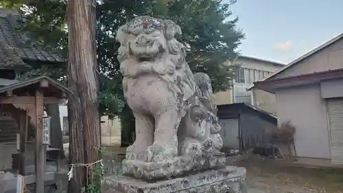 坂戸神社の狛犬