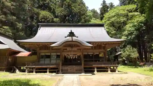 都々古別神社(馬場)の本殿・本堂