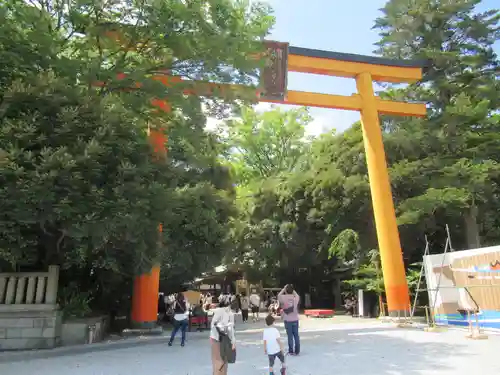 川越氷川神社の鳥居